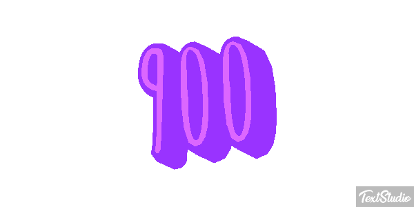 900 Text effect