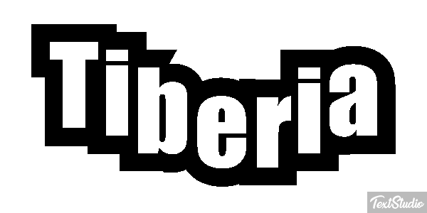 Tiberia Текстовый эффект