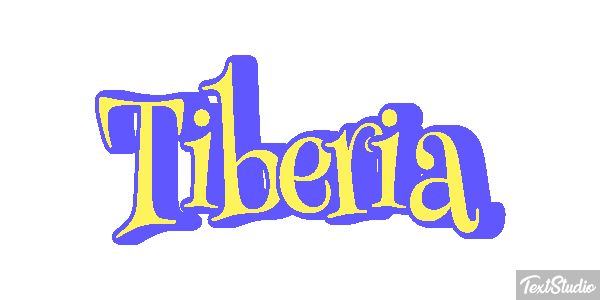 Tiberia Текстовый эффект