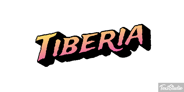 Tiberia Текстовый эффект