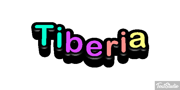 Tiberia Текстовый эффект