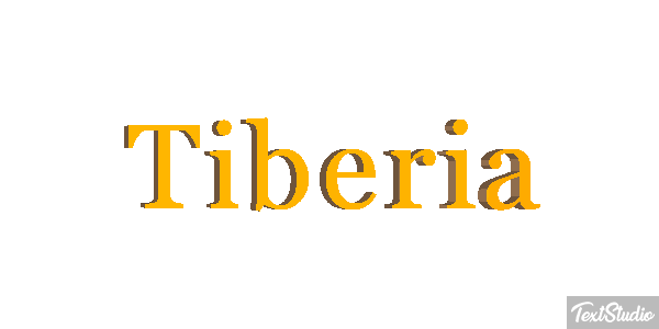 Tiberia Текстовый эффект