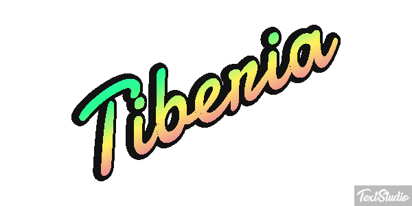 Tiberia Текстовый эффект
