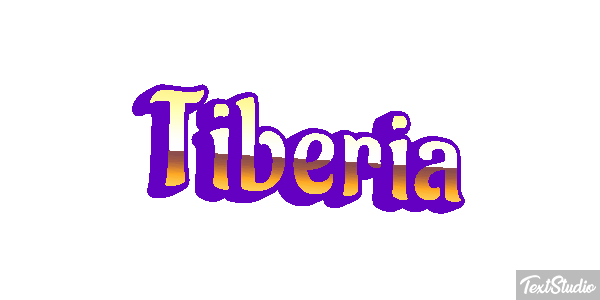 Tiberia Текстовый эффект