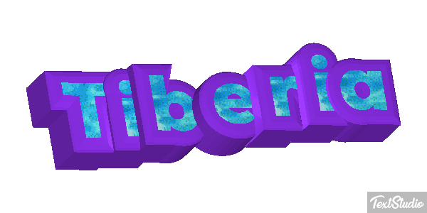 Tiberia Текстовый эффект
