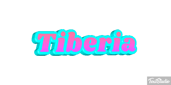 Tiberia Текстовый эффект