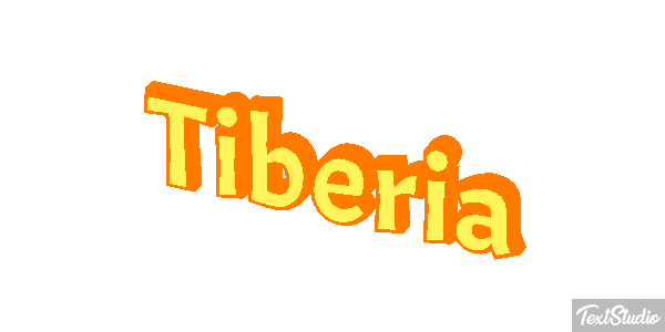 Tiberia Текстовый эффект