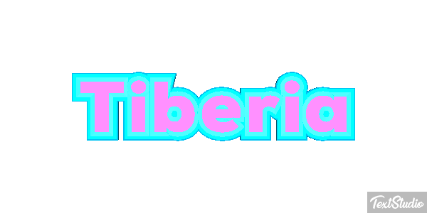 Tiberia Текстовый эффект