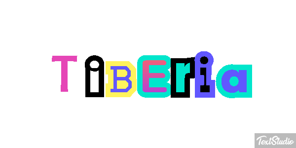 Tiberia Текстовый эффект