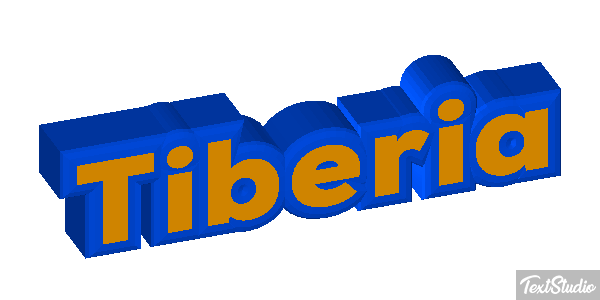 Tiberia Текстовый эффект