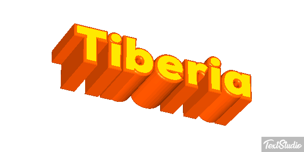 Tiberia Текстовый эффект