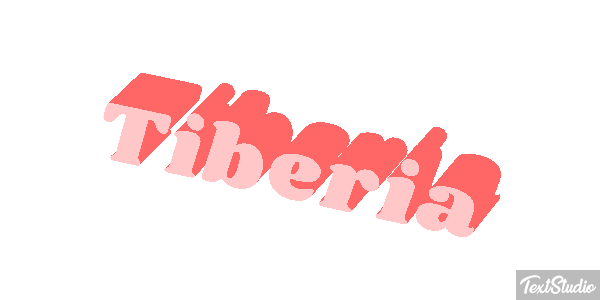 Tiberia Текстовый эффект