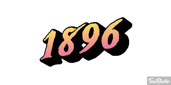 1896 Efeito do texto
