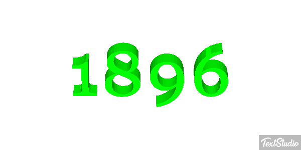 1896 Efeito do texto