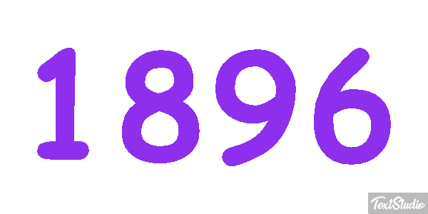 1896 Efeito do texto