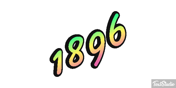 1896 Efeito do texto