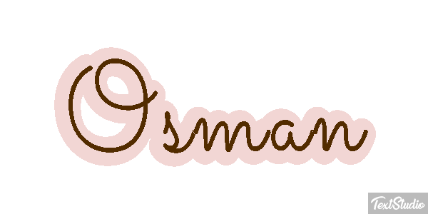 Osman Efecto de texto