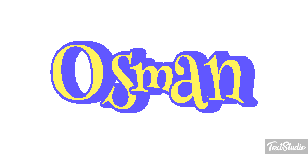 Osman Efecto de texto