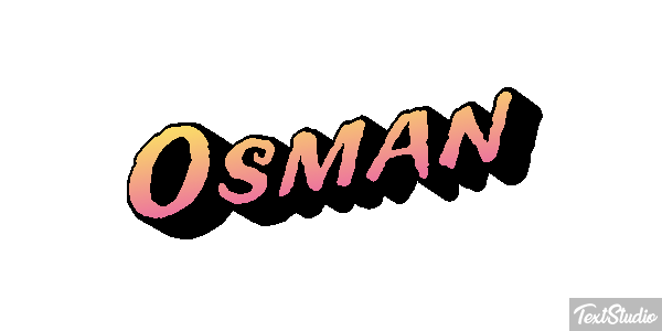 Osman Efecto de texto