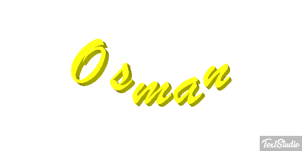Osman Efecto de texto