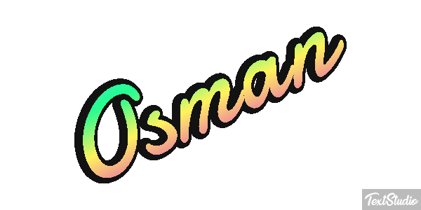 Osman Efecto de texto