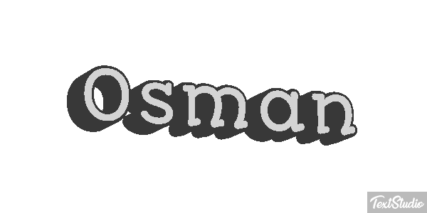 Osman Efecto de texto