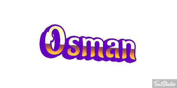 Osman Efecto de texto