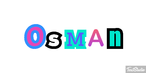 Osman Efecto de texto