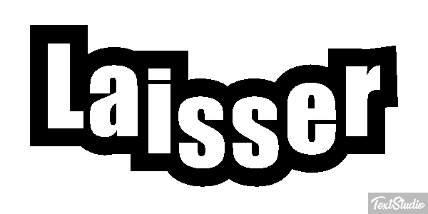 Laisser Effet de texte