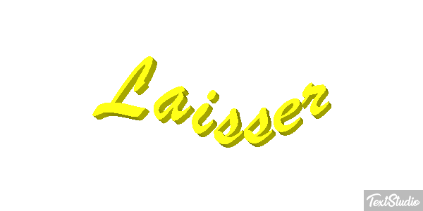 Laisser Effet de texte