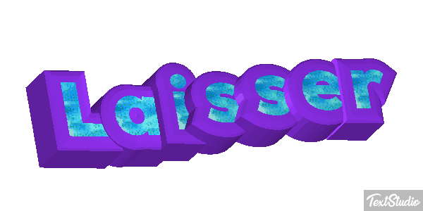 Laisser Effet de texte