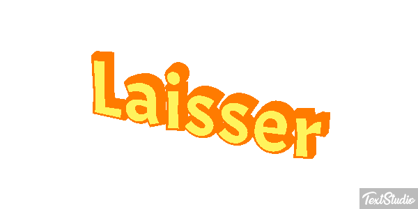 Laisser Effet de texte