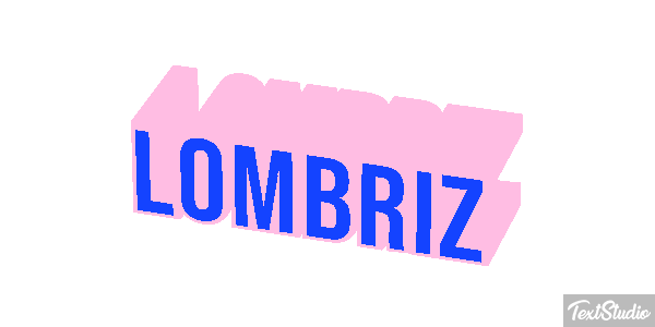 Lombriz Tekst effect