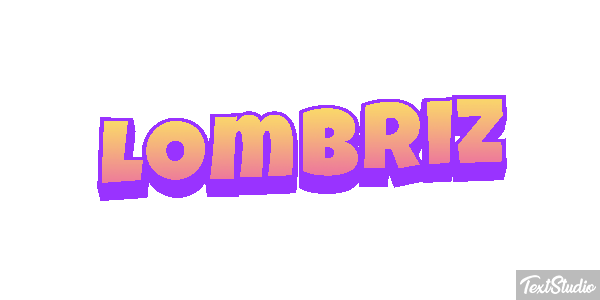 Lombriz Tekst effect