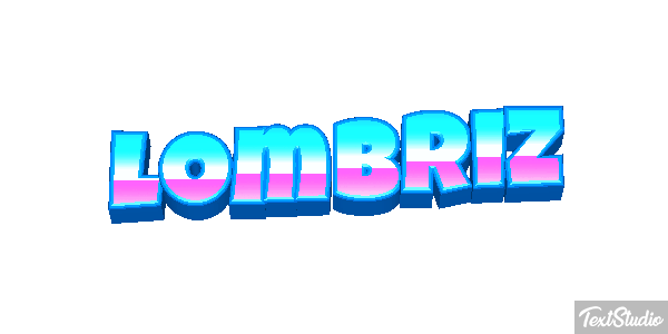 Lombriz Tekst effect