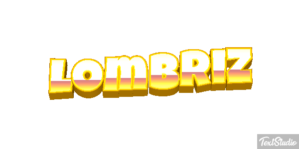 Lombriz Tekst effect