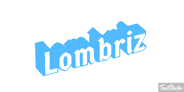 Lombriz Tekst effect