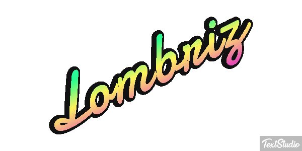 Lombriz Tekst effect