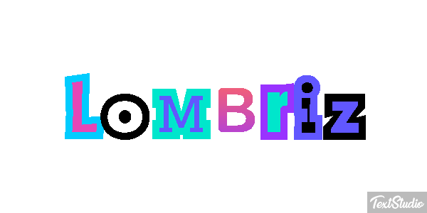 Lombriz Tekst effect