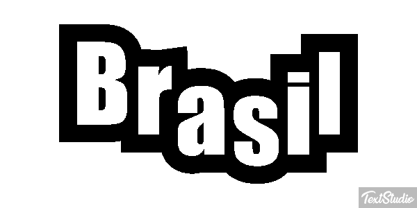 Brasil テキスト効果