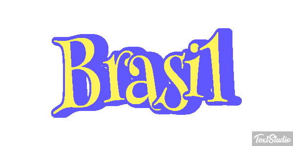 Brasil テキスト効果