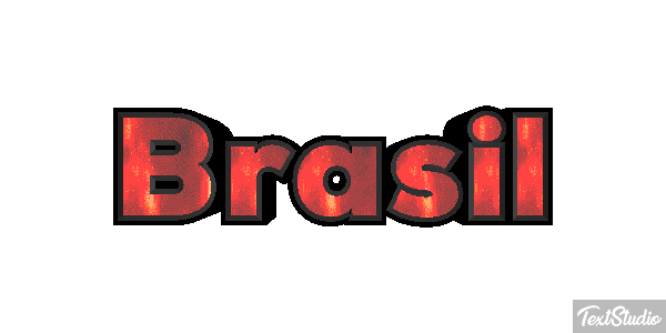 Brasil テキスト効果