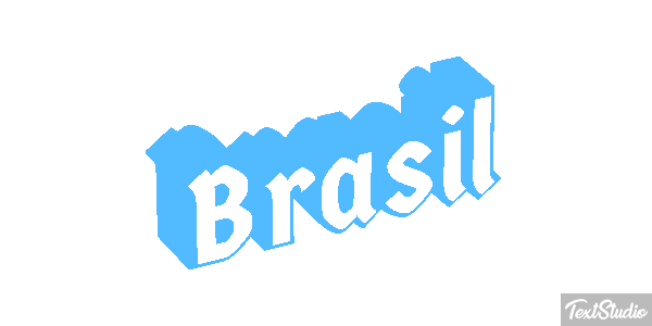 Brasil テキスト効果