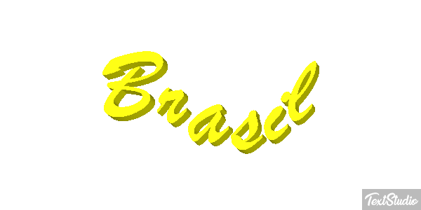 Brasil テキスト効果