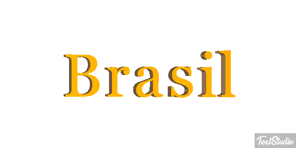 Brasil テキスト効果