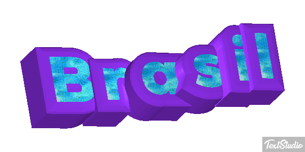 Brasil テキスト効果