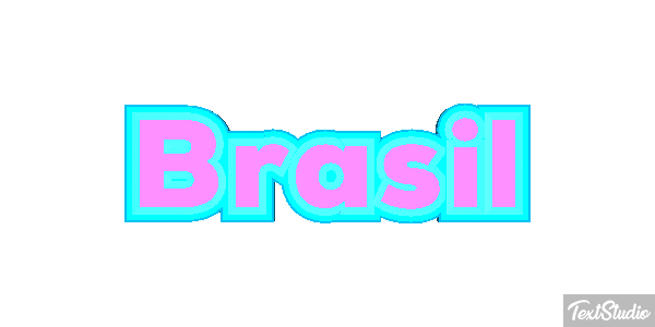 Brasil テキスト効果
