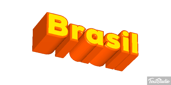 Brasil テキスト効果