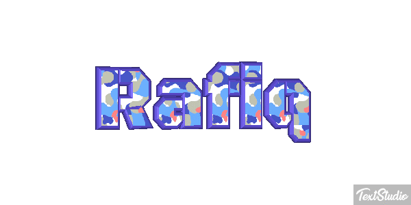 Rafiq Text effect
