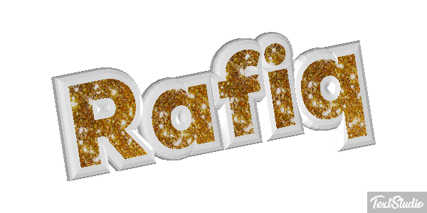 Rafiq Text effect